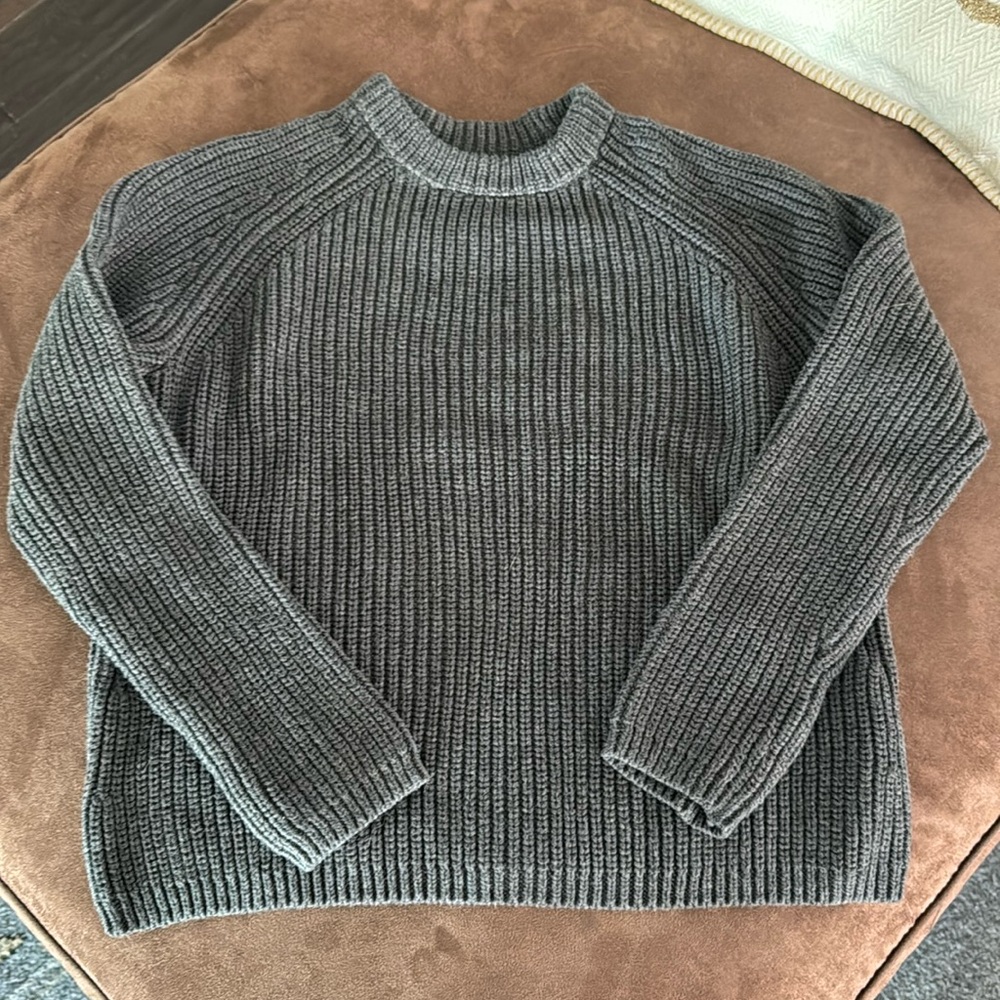 Quince grey sweater
